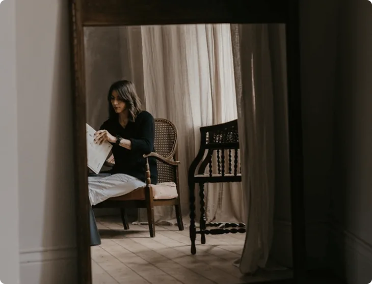 Therapy room distant