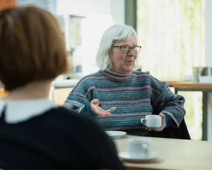 Tea shop discussion